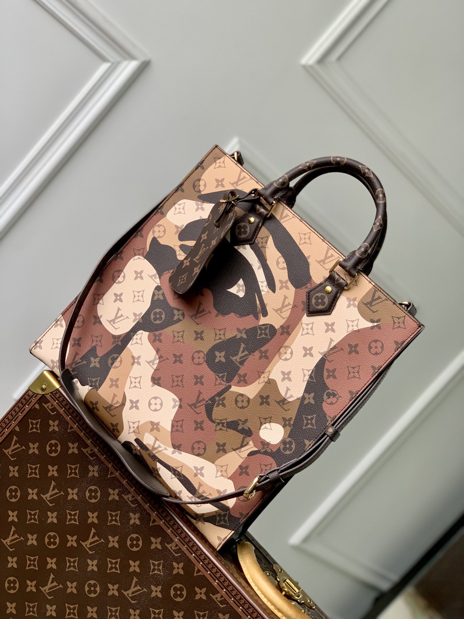 Louis Vuitton LV Sac Plat Buy
 Bags Handbags Briefcase First Top
 Sewing Men Canvas M46679