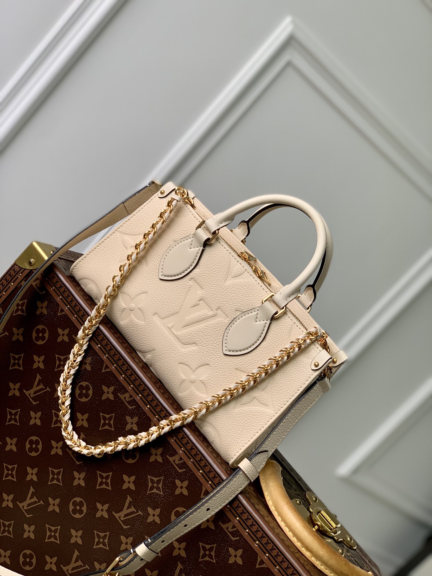 Louis Vuitton LV Onthego Cheap
 Handbags Tote Bags Empreinte​ Chains M23698