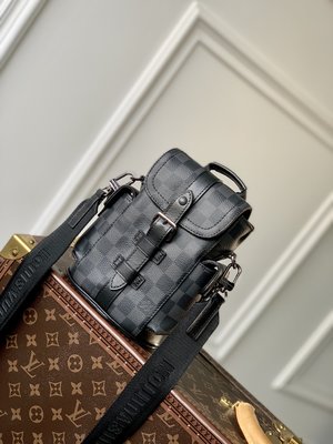 Louis Vuitton LV Christopher Bags Backpack Handbags Sellers Online
 Black Grid Fall/Winter Collection Mini M82769