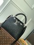 Louis Vuitton LV Capucines Bags Handbags Black Taurillon Mini M23263