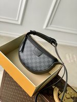 Louis Vuitton Handbags Crossbody & Shoulder Bags Wholesale Imitation Designer Replicas
 Black Grid Monogram Eclipse Canvas Fall/Winter Collection Underarm M23835