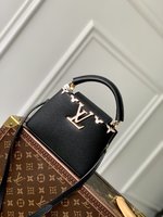 We Curate The Best
 Louis Vuitton LV Capucines Bags Handbags Taurillon Mini M23263