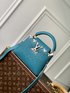Louis Vuitton LV Capucines Buy Bags Handbags Blue Taurillon Mini M23766