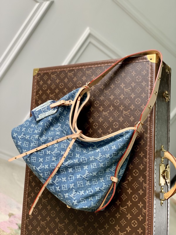 Louis Vuitton Replicas Bags Handbags Blue Monogram Canvas M46855