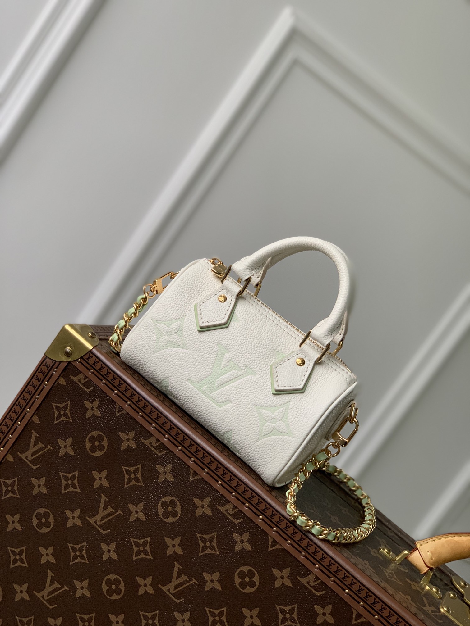 Louis Vuitton LV Speedy Bags Handbags Best knockoff
 Weave Empreinte​ Chains M24169