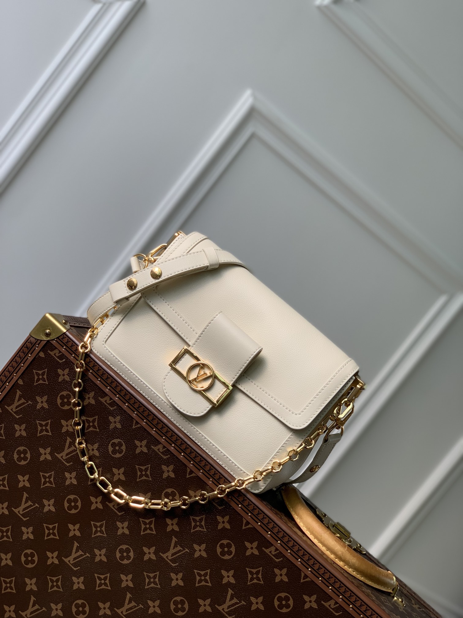 Louis Vuitton LV Dauphine Bags Handbags Cowhide Spring/Summer Collection Fashion M25050
