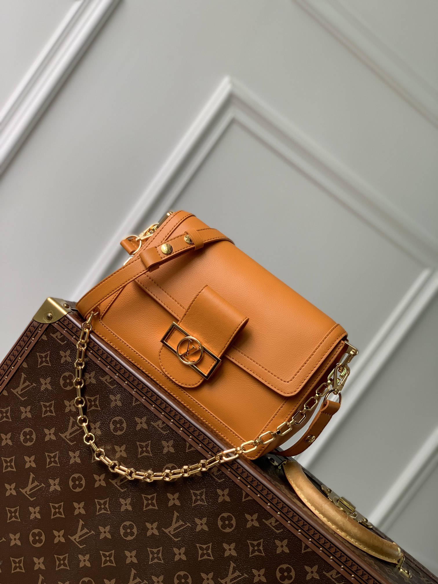 Louis Vuitton LV Dauphine Bags Handbags Cowhide Spring/Summer Collection Fashion M25048