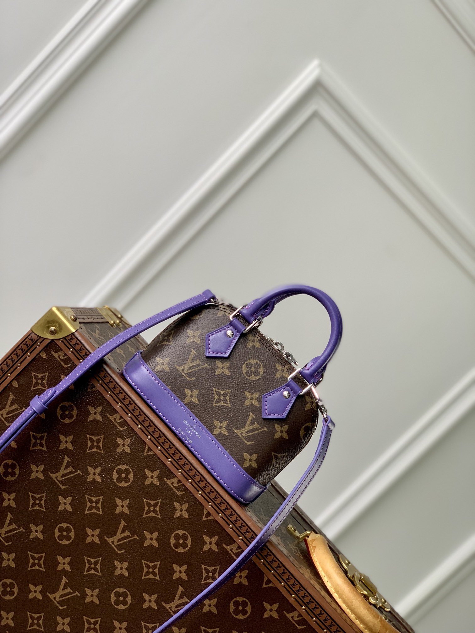 Louis Vuitton Paars Monogram Canvas M82717