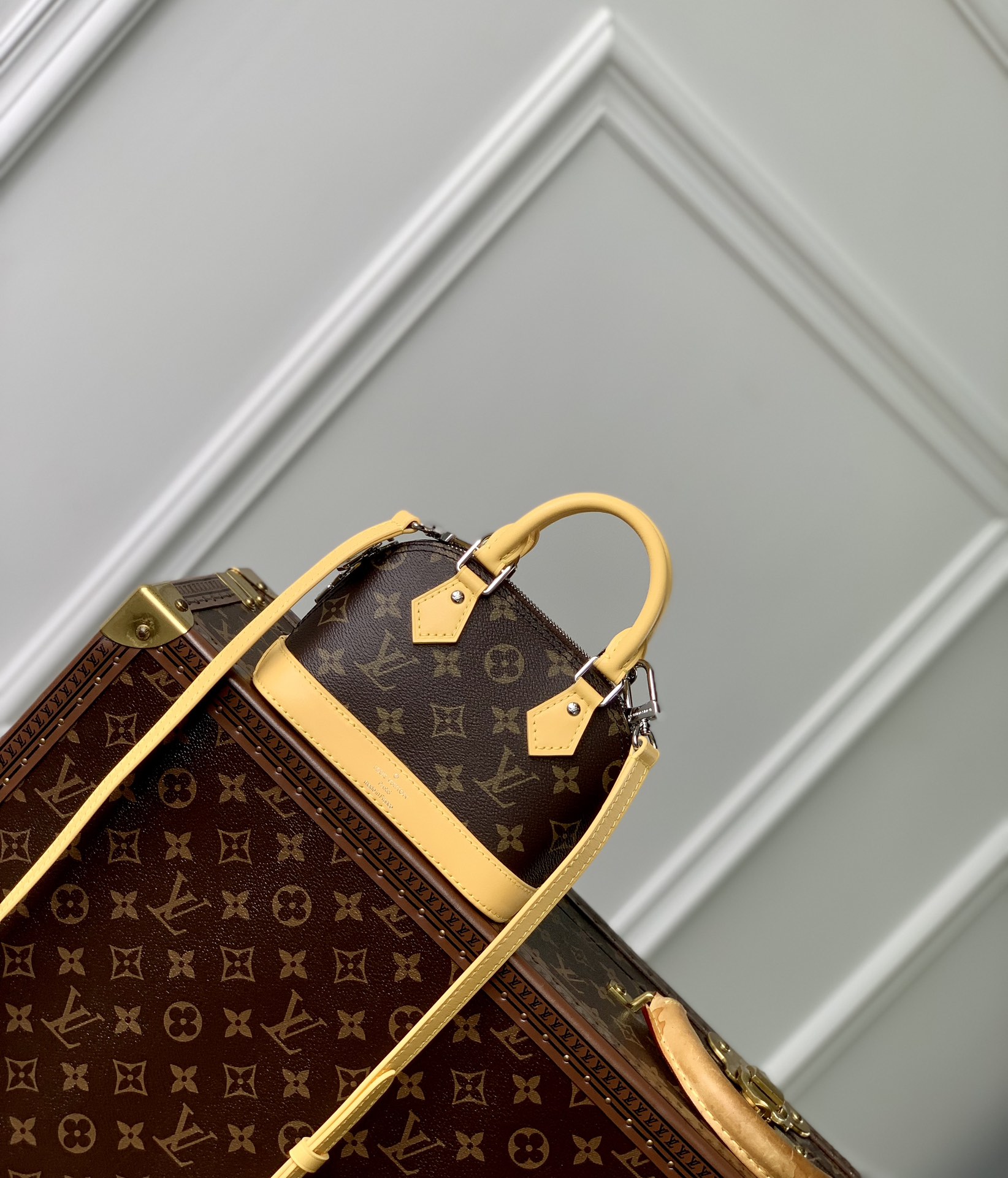 Louis Vuitton Geel Monogram Canvas M82717