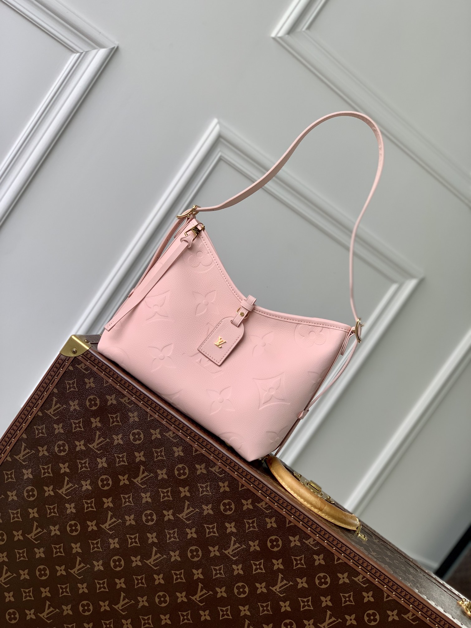 Louis Vuitton Tassen handtassen Luxe 7 -sterren replica
 Roze Empreinte​ M46288