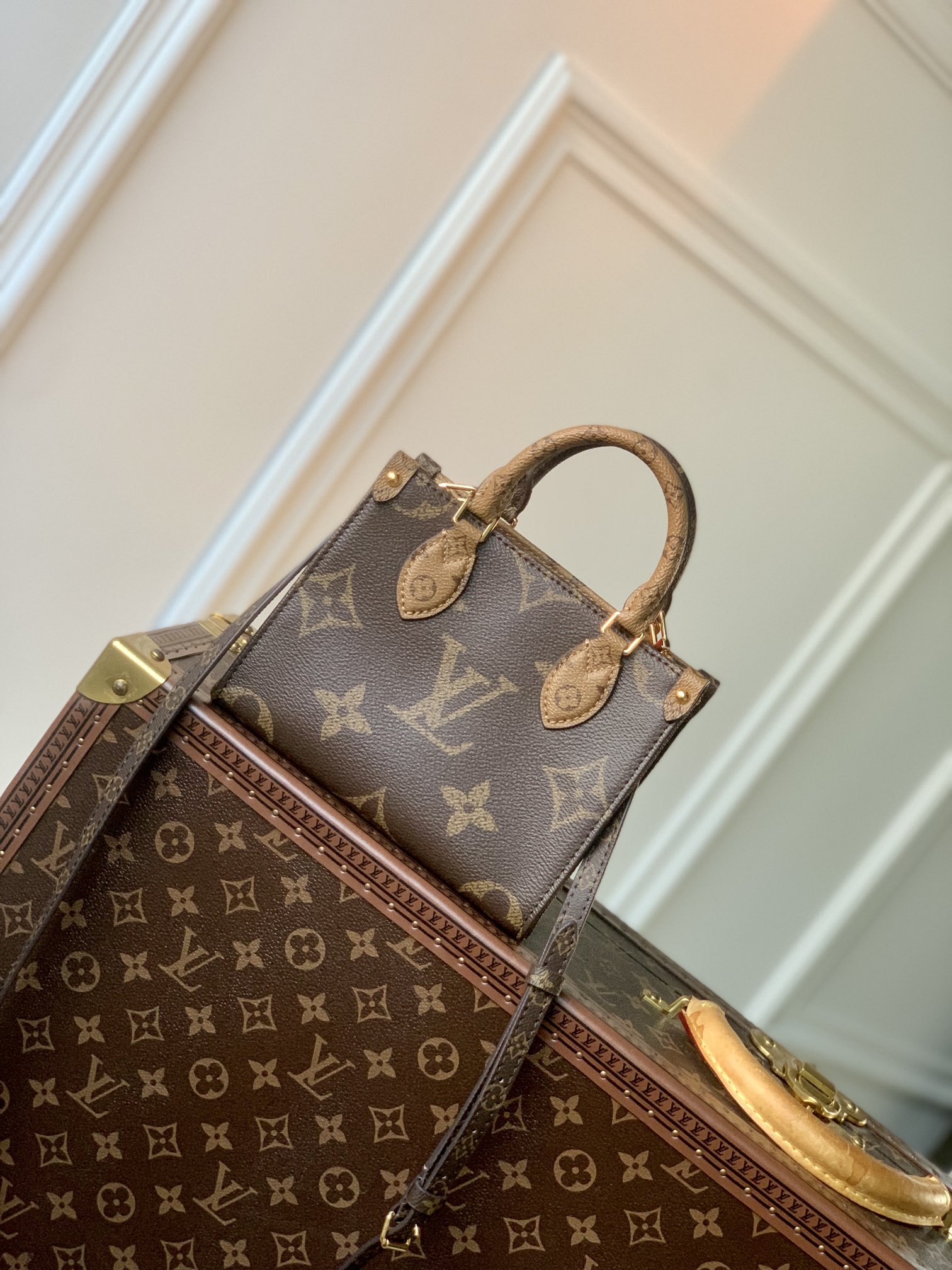 Louis Vuitton LV Onthego Tassen Tote Tas Monogram Canvas M46839