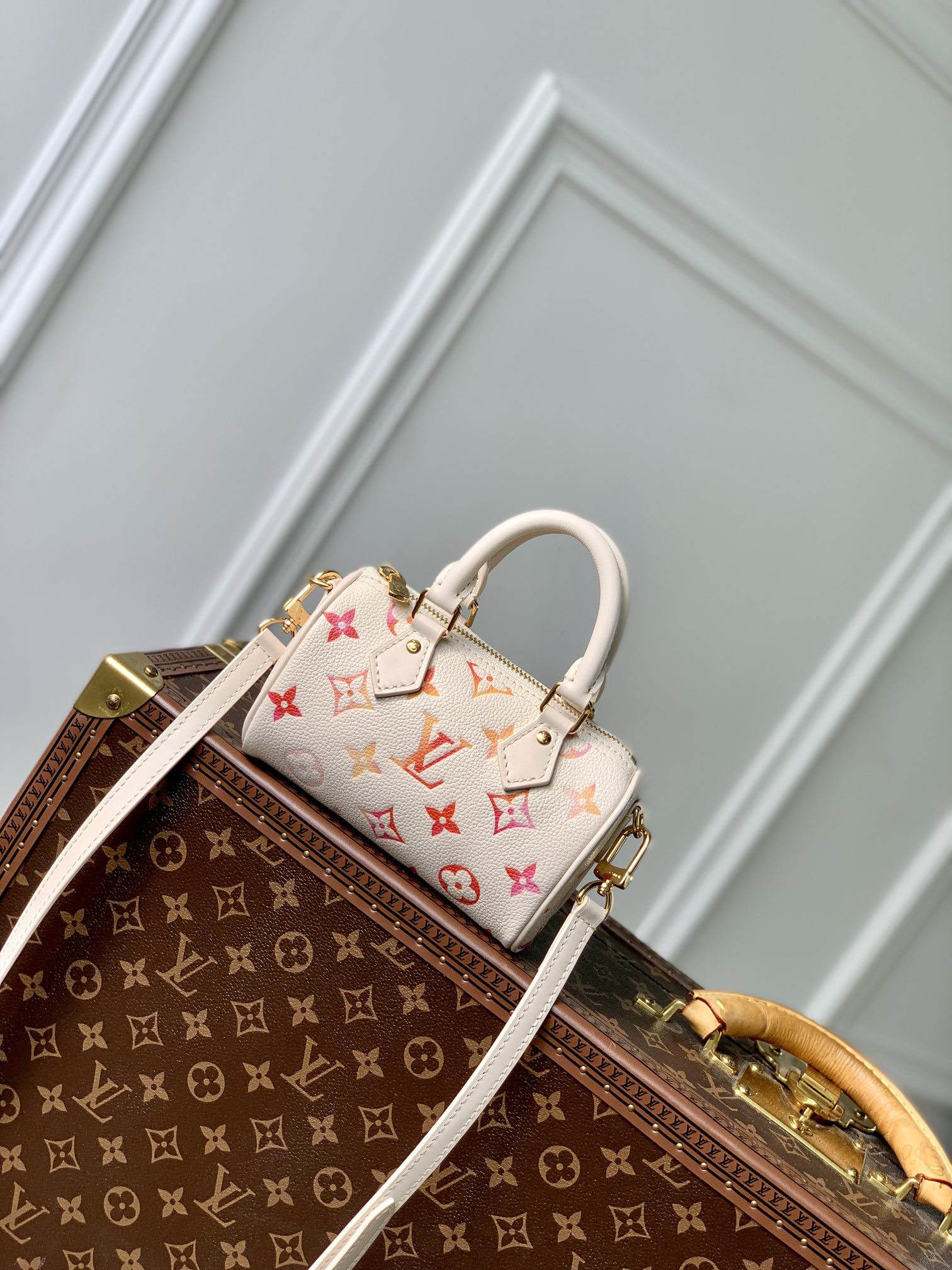 Louis Vuitton LV Speedy Bags Handbags Printing Empreinte​ M83452