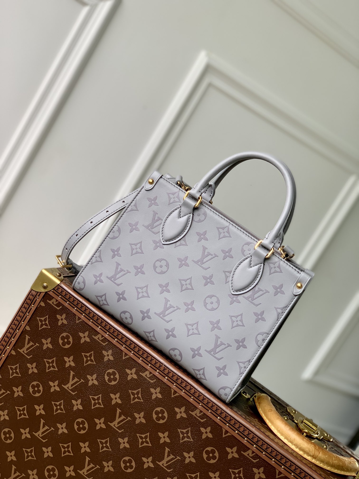 Louis Vuitton LV Onthego Tassen handtassen Koeienhuid