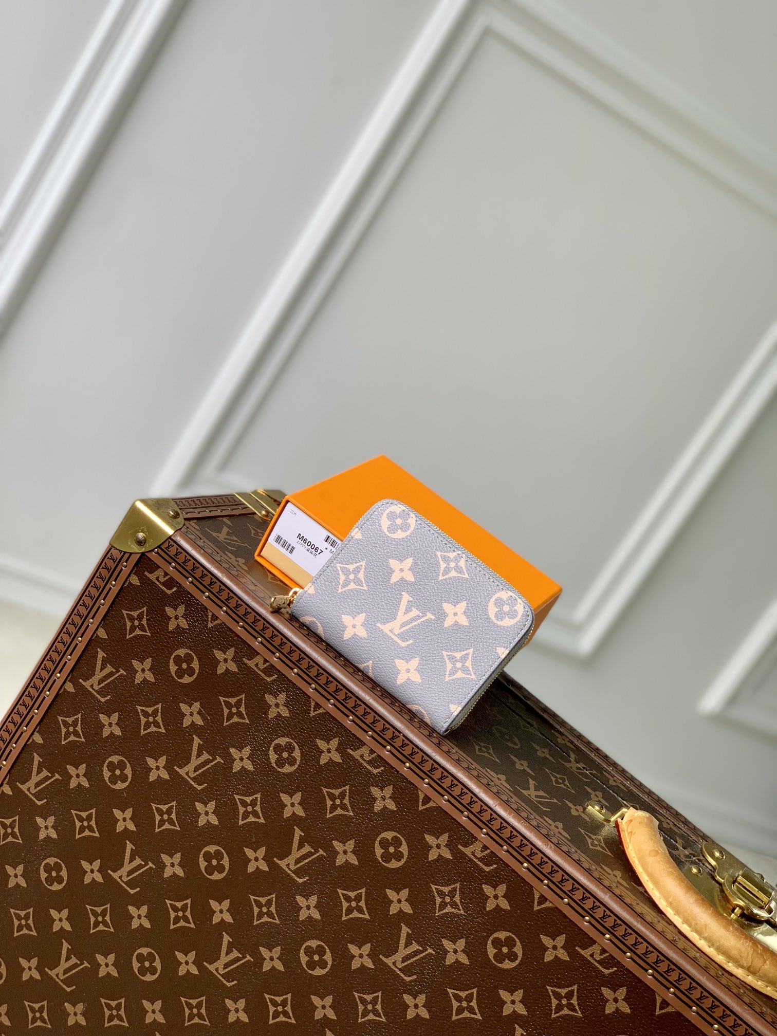 Louis Vuitton Portefeuille Monogram Canvas Koeienhuid