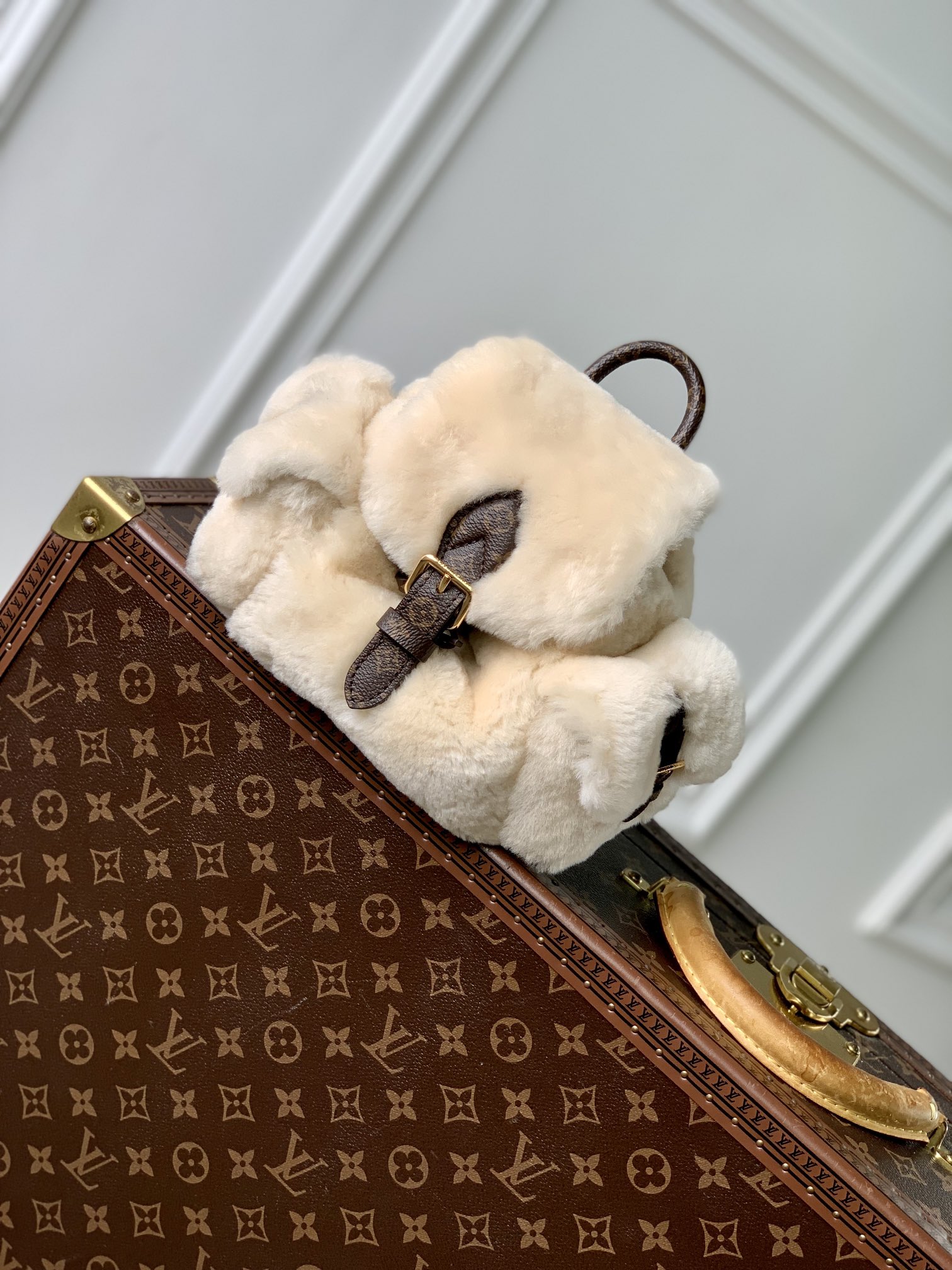 Louis Vuitton Tassen Rugtassen Verkopers online
 Monogram Canvas Wol