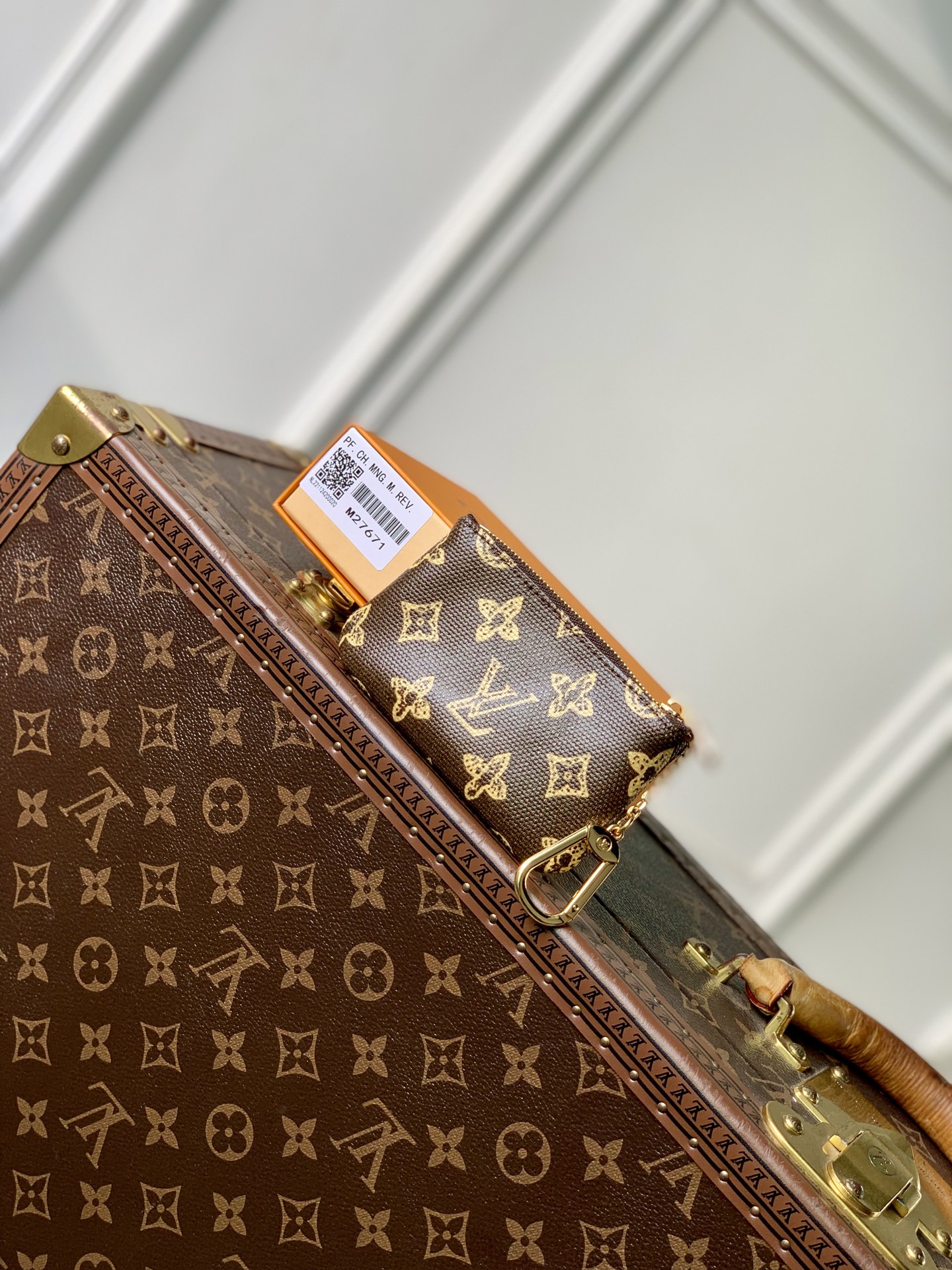 LV Style Brown Canvas Wallet Bags detail image 2 from source 770227