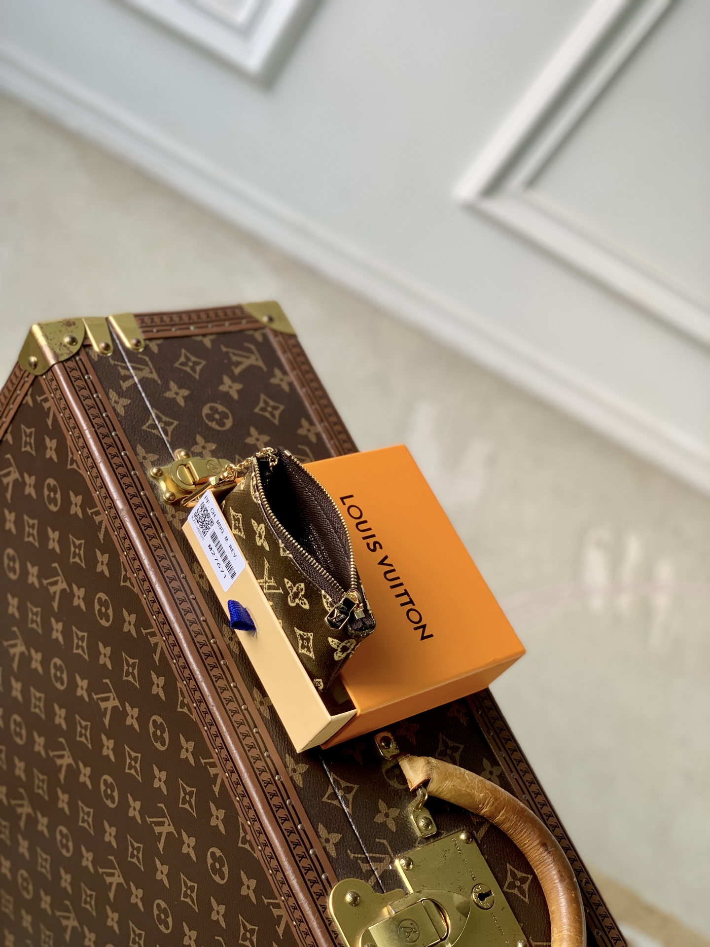 LV Style Brown Canvas Wallet Bags detail image 6 from source 770227