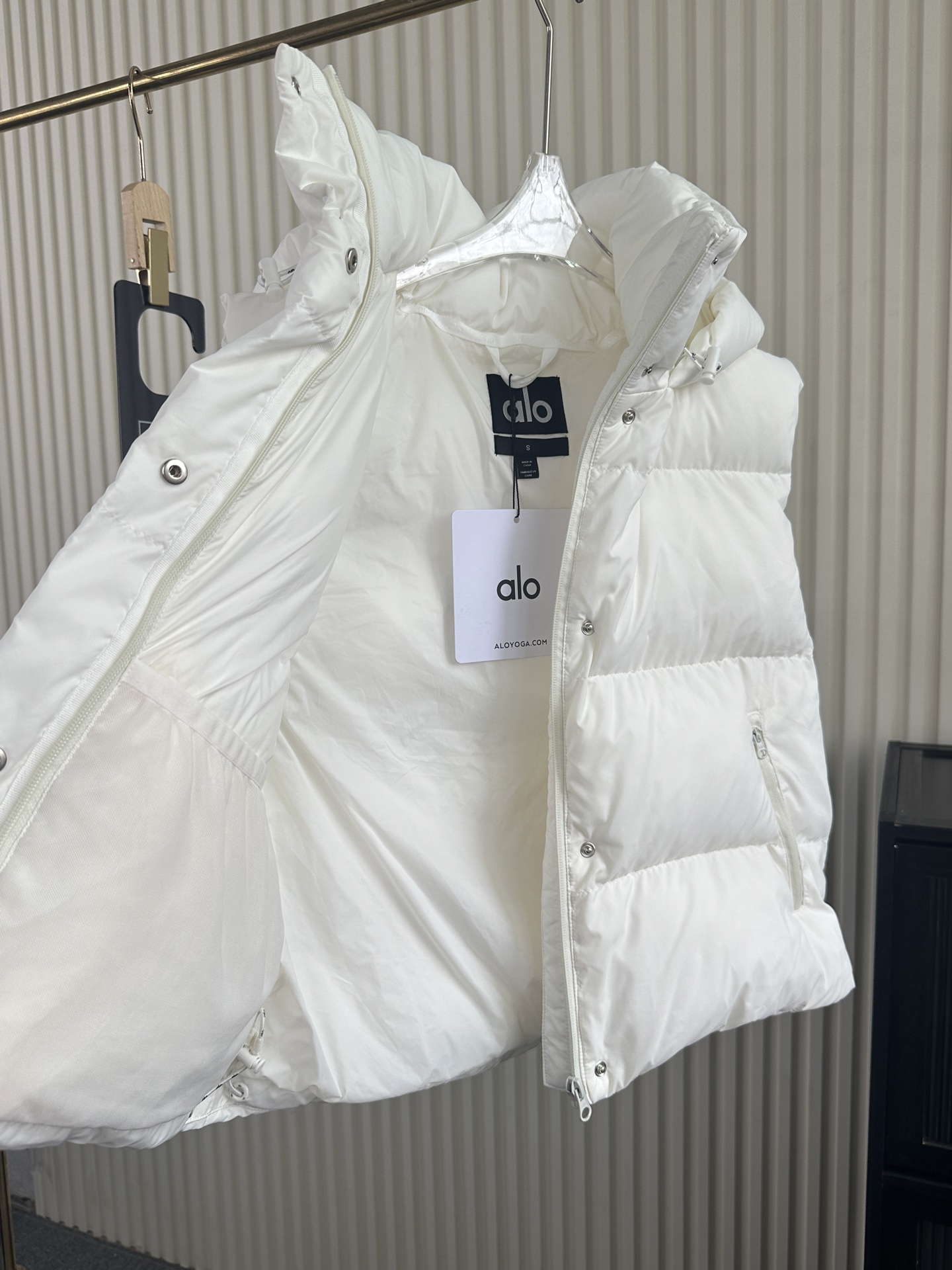 Alo jacket everyday white yoga