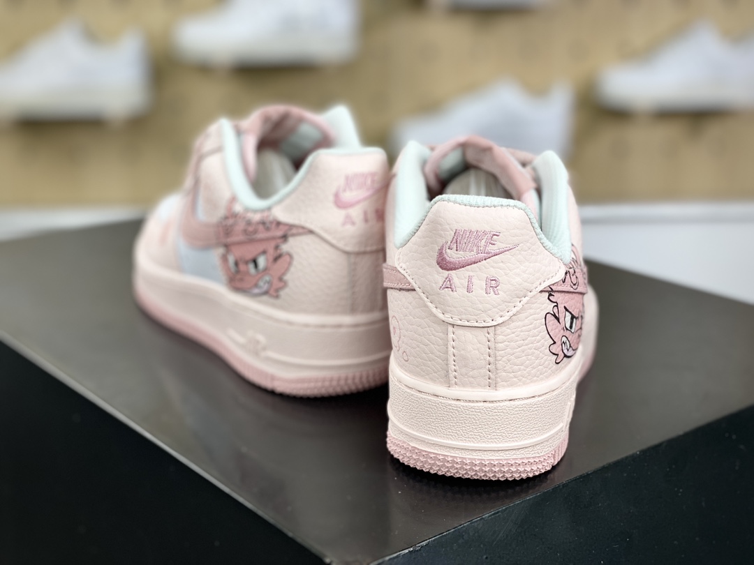 耐克Nike Air Force 1'07 Low Retro”Macaron”空军一号板鞋“杏白粉蒸汽木偶龙年”