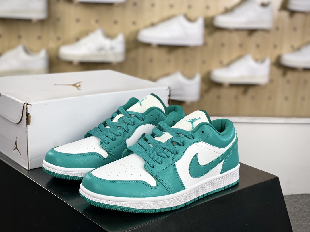 220 耐克Nike Wmns Air Jordan 1 Low”White/Green Mint”AJ1乔丹一代篮球鞋“白绿薄荷”DC0774-132