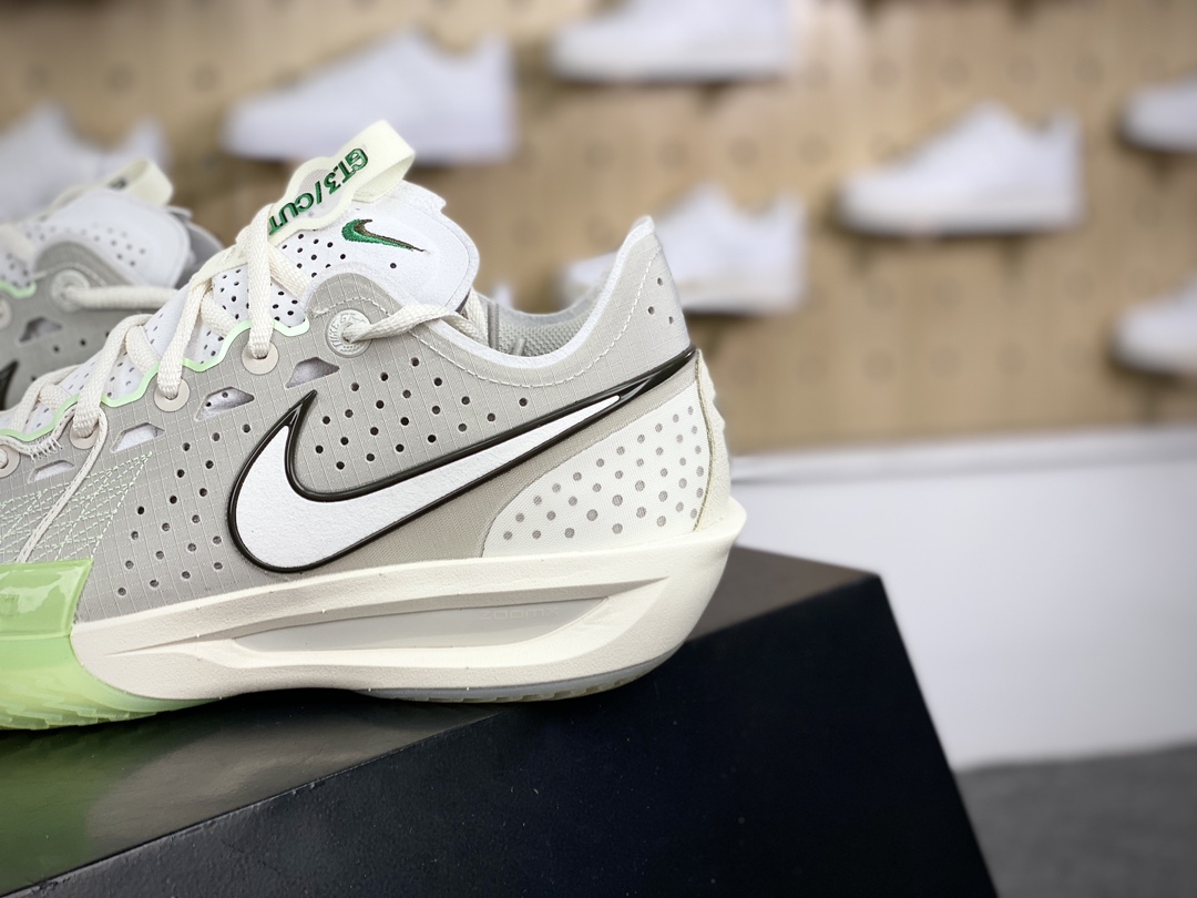 300 耐克Nike Air Zoom GT Cut 3 EP"Light Bone/Vapor Green"超跑篮球鞋“浅骨白蒸汽绿”DV2913-003