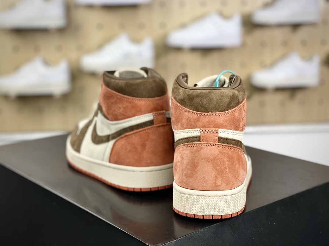 220 耐克Nike WMNS Air Jordan 1 Retro High OG"Dusted Clay"AJ1代篮球鞋“灰黄可可棕”FQ2941-200