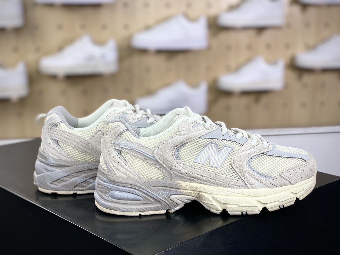 220 NB新百伦New Balance MR530系列低帮复古跑步鞋“燕麦灰渐变做旧”MR530MR