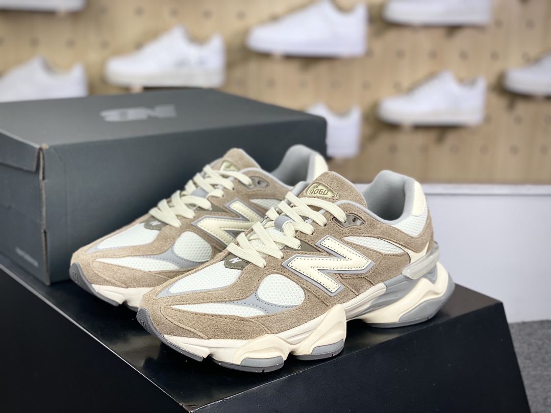 230 NB新百伦New Balance 9060″Sea Salt Brown”系列跑步鞋“海盐米棕”U9060JAM