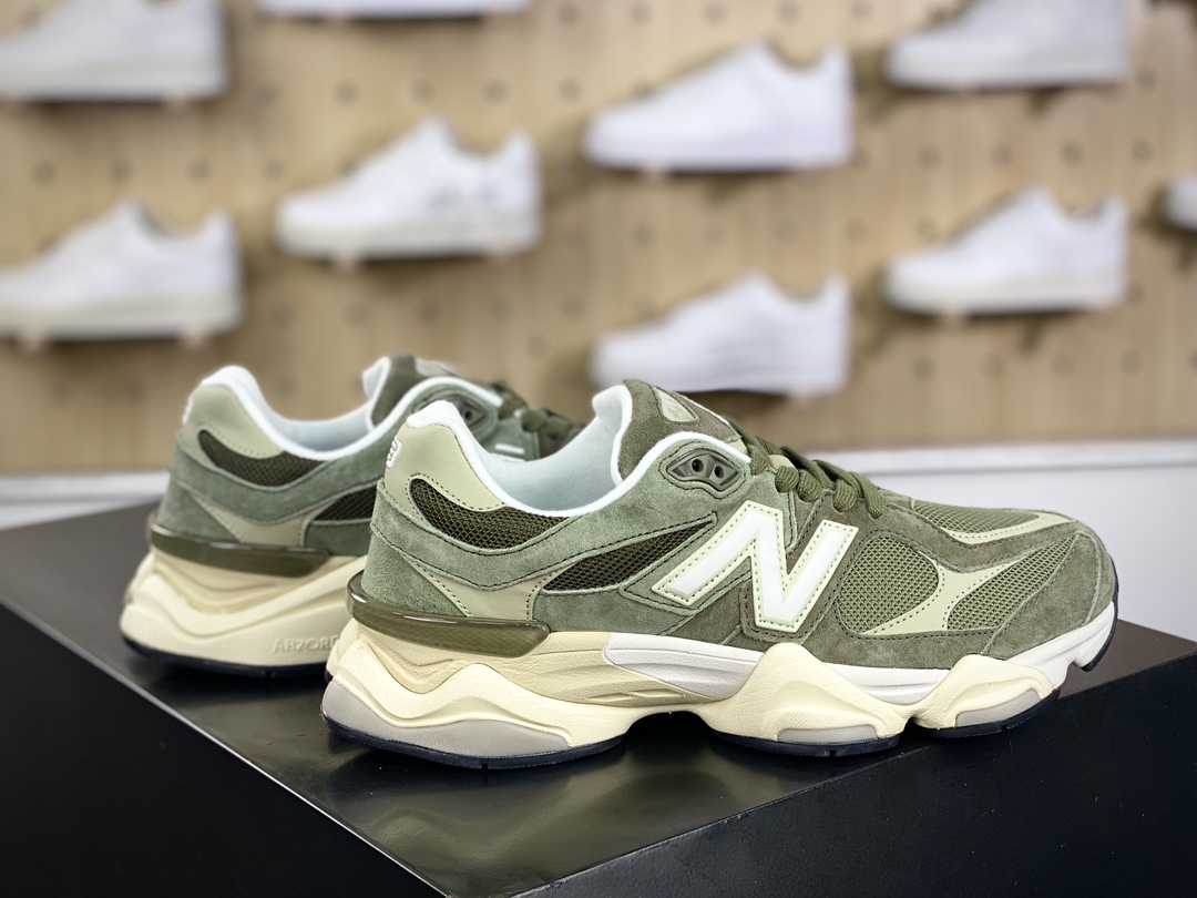 230 NB新百伦New Balance 9060"Dark Army"系列复跑步鞋“深绿军绿”U9060JGO