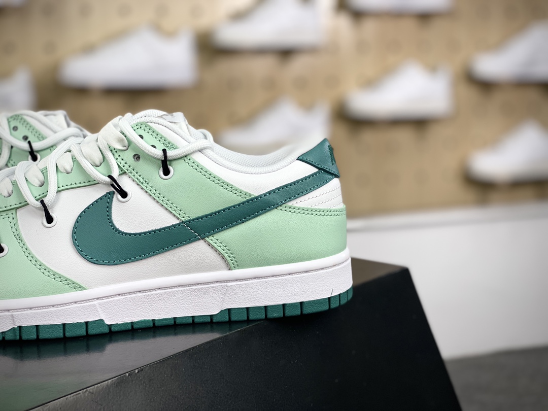 260 耐克Nike SB Dunk Low Lot"Mint/White"扣篮板鞋“青绿薄荷白绑绳”FD9911-101