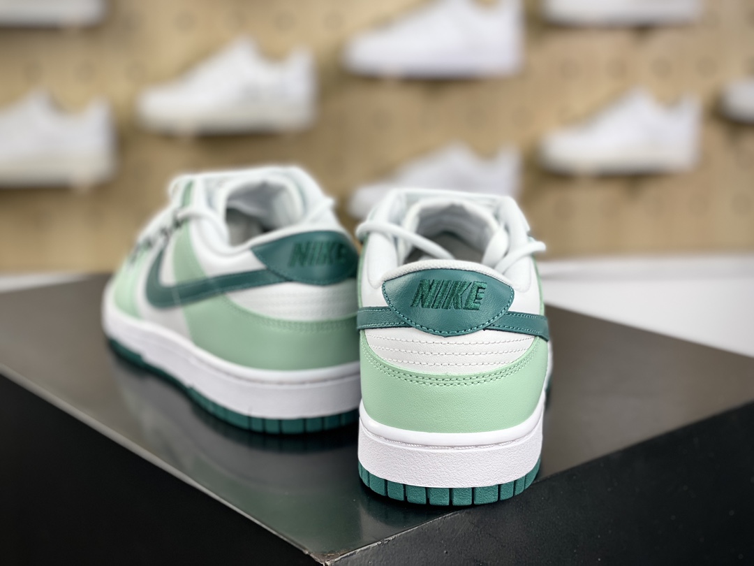 260 耐克Nike SB Dunk Low Lot"Mint/White"扣篮板鞋“青绿薄荷白绑绳”FD9911-101