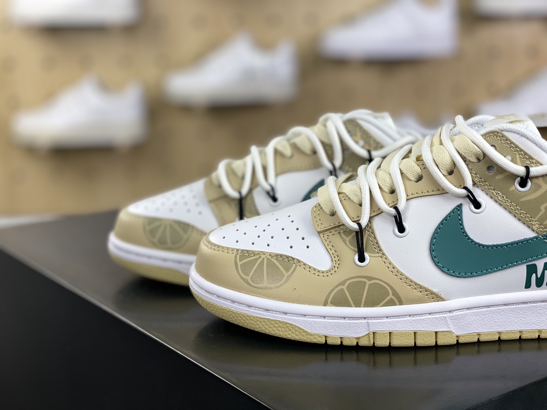 260 耐克Nike SB Dunk Low Lot"Mojito"扣篮系列低帮板鞋“酒鬼柠檬黄莫吉托绑绳”DV0833-100