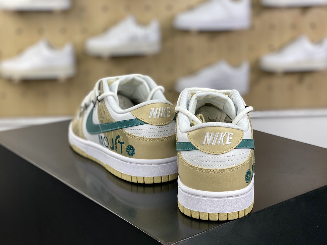 260 耐克Nike SB Dunk Low Lot"Mojito"扣篮系列低帮板鞋“酒鬼柠檬黄莫吉托绑绳”DV0833-100