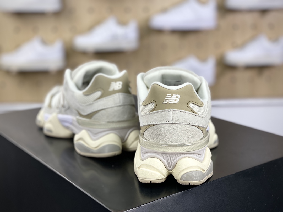 新百伦New Balance 9060”Sea Salt Brown”系列跑步鞋“海盐米棕”U9060JAM