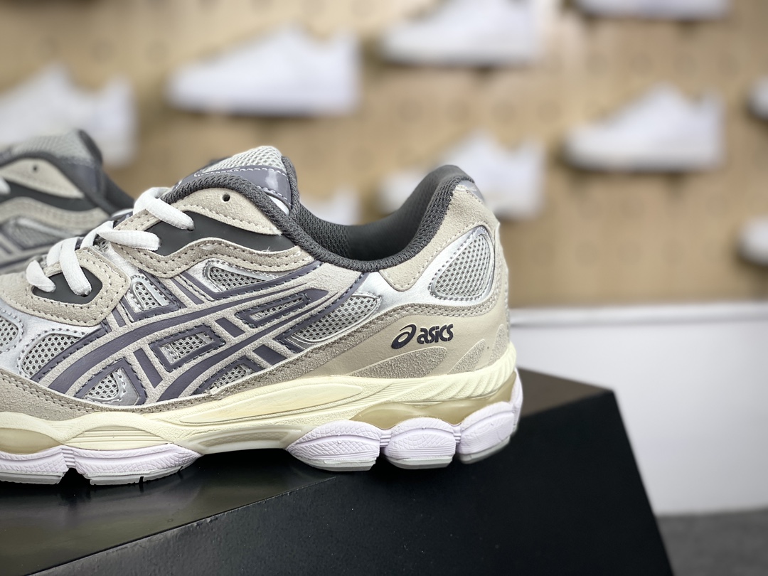 200 亚瑟士/Asics Gel-NYC 系列低帮慢跑鞋“米白银深灰”1203A383-020