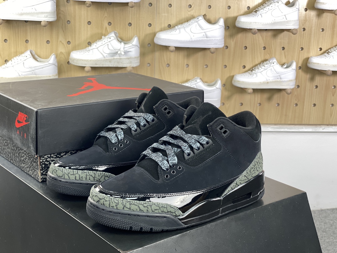 450 耐克Nike Air Jordan 3 Retro OG”Black Cat”迈克尔·乔丹AJ3代中帮篮球鞋“黑猫珍藏版”CK9246-168