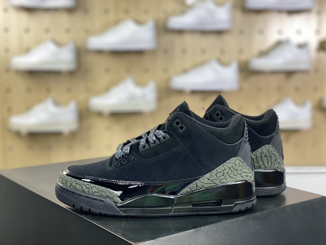 450 耐克Nike Air Jordan 3 Retro OG"Black Cat"迈克尔·乔丹AJ3代中帮篮球鞋“黑猫珍藏版”CK9246-168