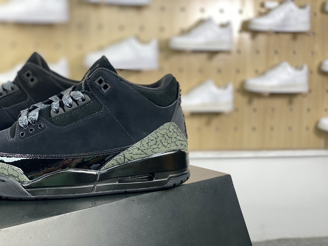 450 耐克Nike Air Jordan 3 Retro OG"Black Cat"迈克尔·乔丹AJ3代中帮篮球鞋“黑猫珍藏版”CK9246-168