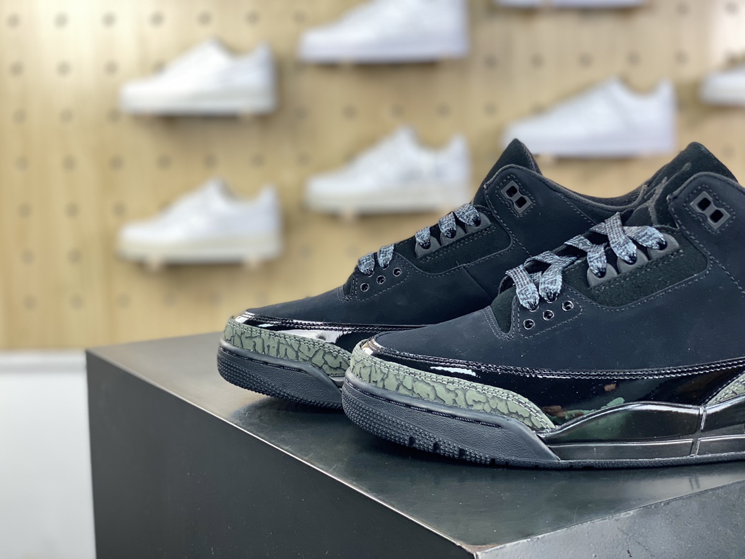 450 耐克Nike Air Jordan 3 Retro OG"Black Cat"迈克尔·乔丹AJ3代中帮篮球鞋“黑猫珍藏版”CK9246-168