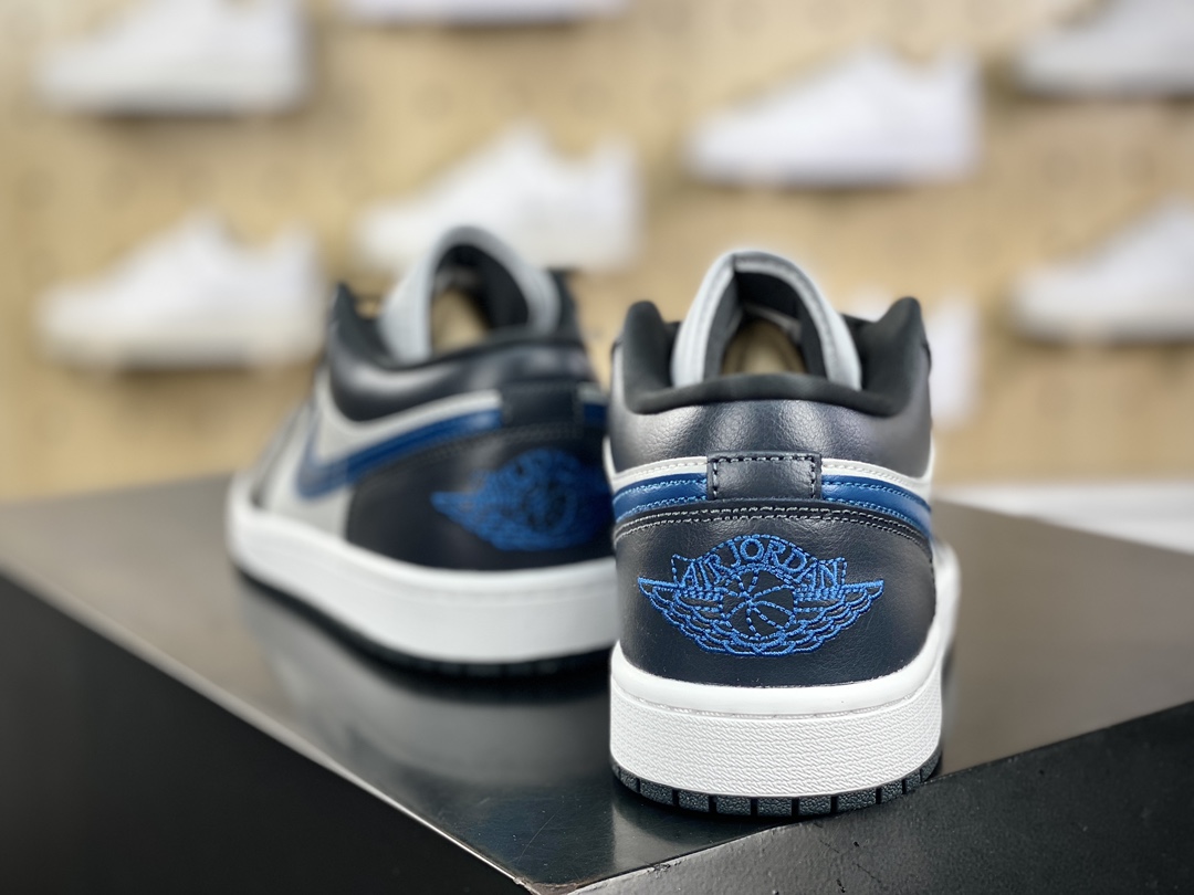 220 耐克Nike Air Jordan 1 Low"Anthracite Industrial Blue"AJ1乔丹一代篮球鞋“无烟煤黑工业蓝”DC0774-040