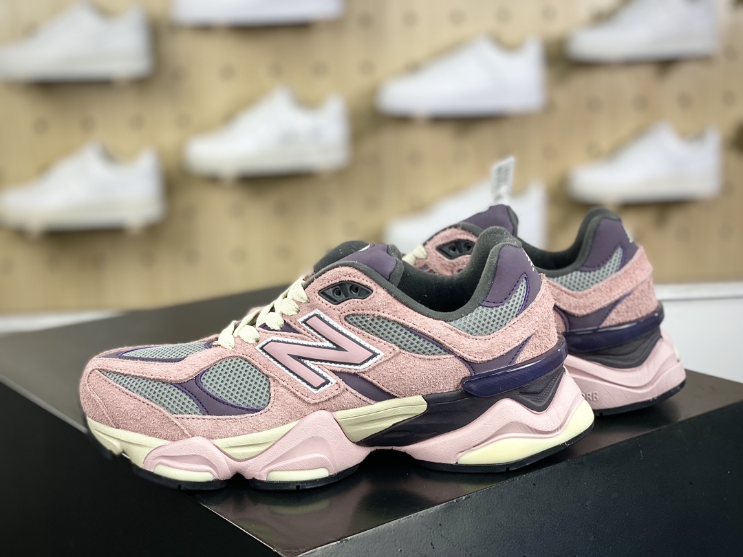 220 New Balance 9060"Pink Purple"系列复古百搭跑步鞋“冰淇淋粉深紫”U9060YSO