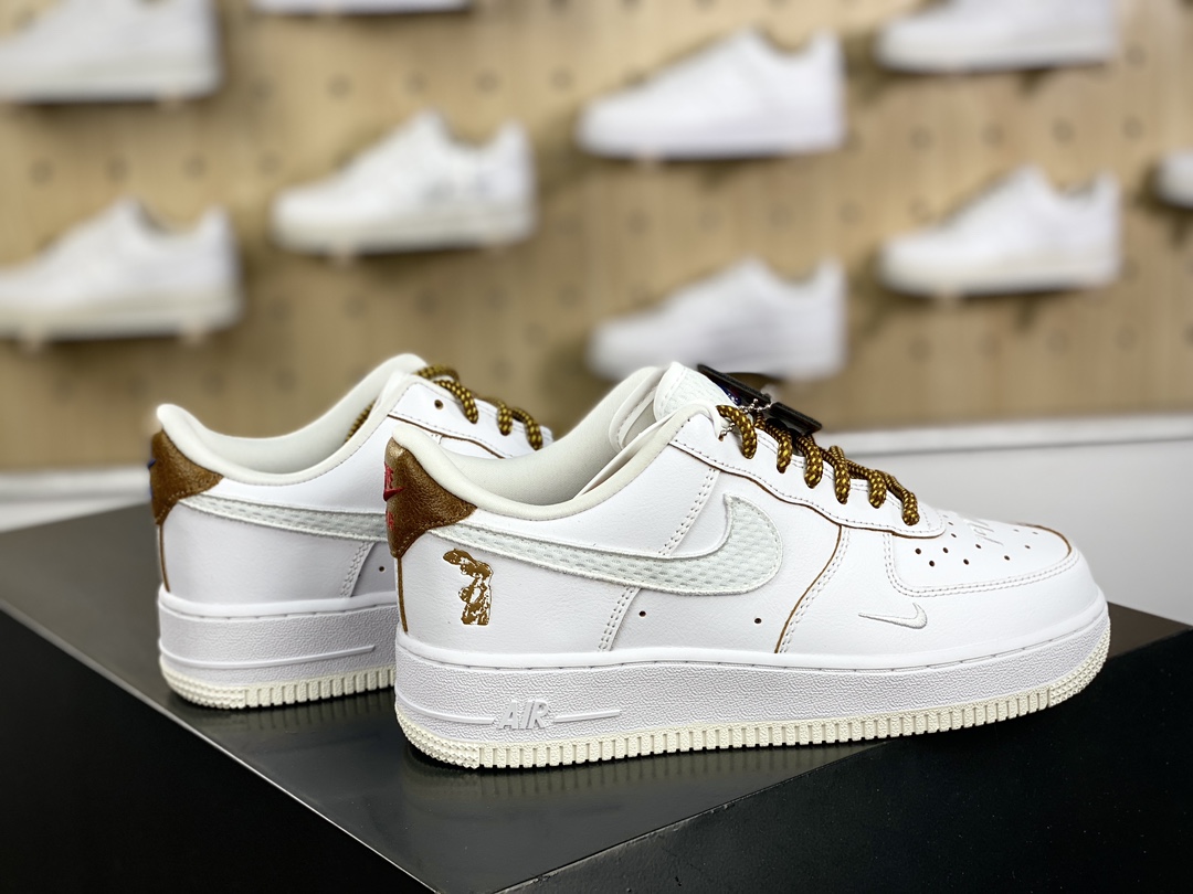 200 耐克Nike Air Force 1’07 Low"1972 Goddess of Victory"空军一号板鞋“白麻棕胜利女神”HF5716-111