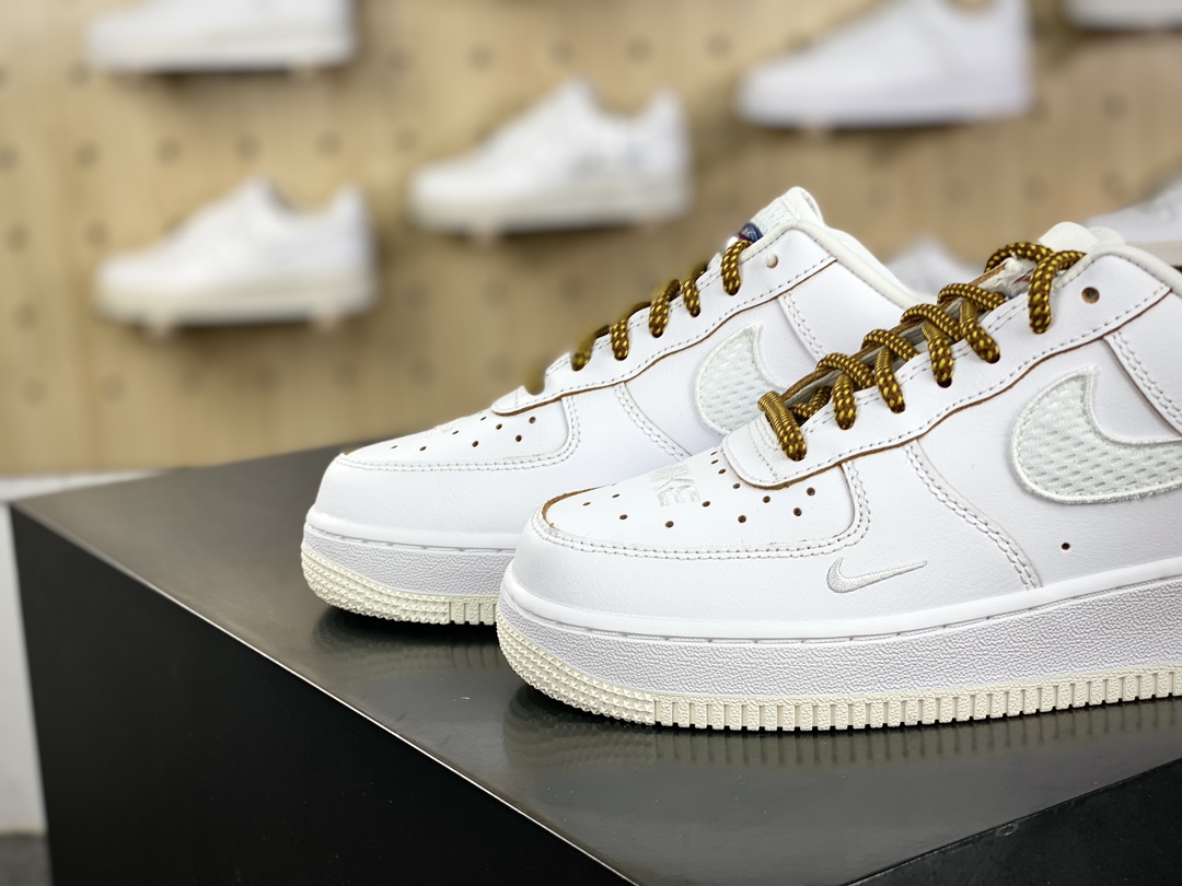 200 耐克Nike Air Force 1’07 Low"1972 Goddess of Victory"空军一号板鞋“白麻棕胜利女神”HF5716-111