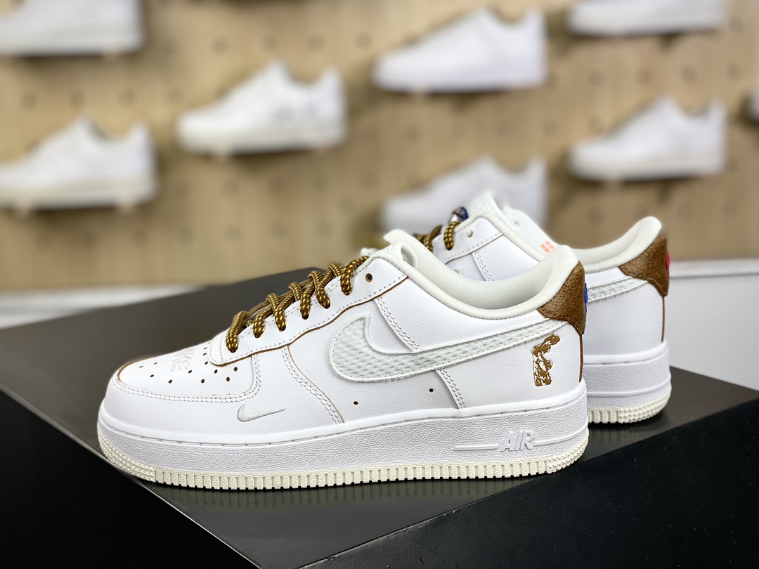 200 耐克Nike Air Force 1’07 Low"1972 Goddess of Victory"空军一号板鞋“白麻棕胜利女神”HF5716-111