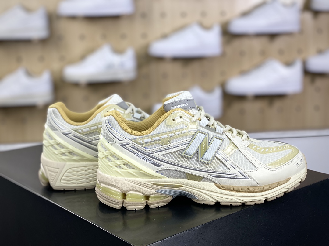 220 新百伦New Balance M1906U系列低帮复古老爹风休闲运动慢跑鞋“奶白黄”M1906NLY