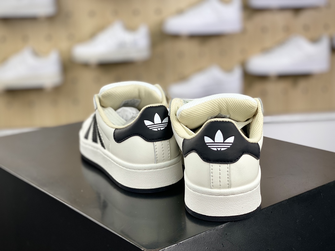 阿迪达斯Adidas Originals Campus 00s 学院系列板鞋“皮面白黑”IF8761