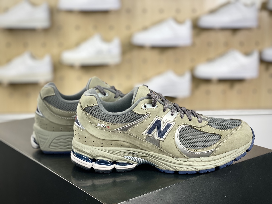 260 新百伦New Balance ML2002系列复古老爹风休闲运动慢跑鞋“麂皮元祖深灰暗蓝”ML2002RA