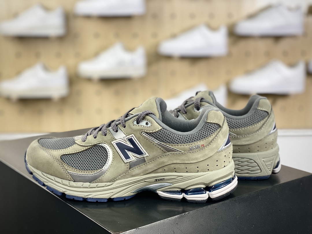 260 新百伦New Balance ML2002系列复古老爹风休闲运动慢跑鞋“麂皮元祖深灰暗蓝”ML2002RA