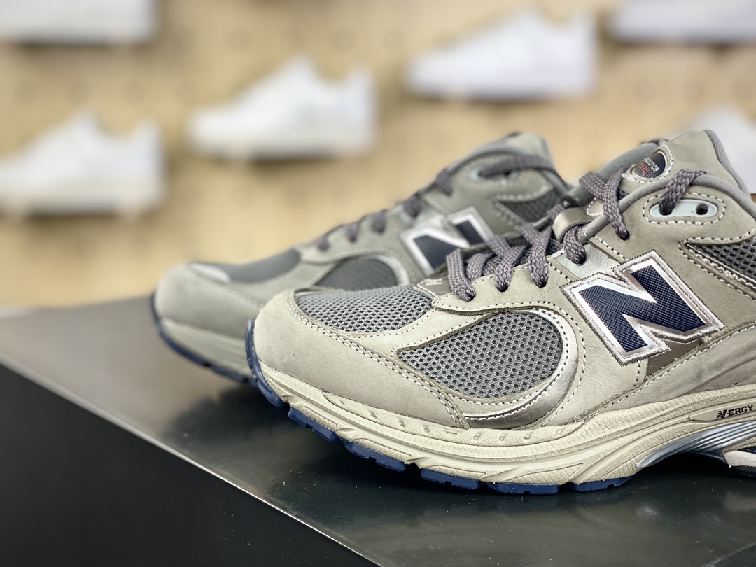 顶级320 新百伦New Balance ML2002系列复古老爹风休闲慢跑鞋“磨砂麂皮元祖深灰暗蓝”ML2002RA