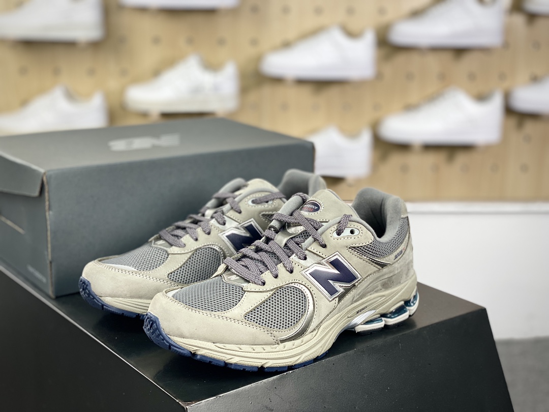 顶级320 新百伦New Balance ML2002系列复古老爹风休闲慢跑鞋“磨砂麂皮元祖深灰暗蓝”ML2002RA